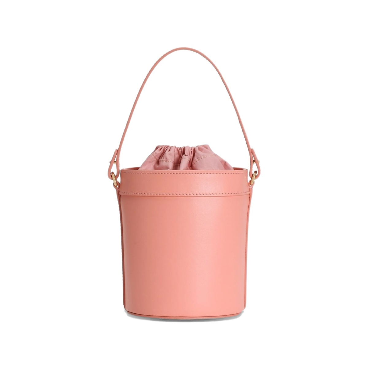 nappa calfskin bucket bag - Img 2