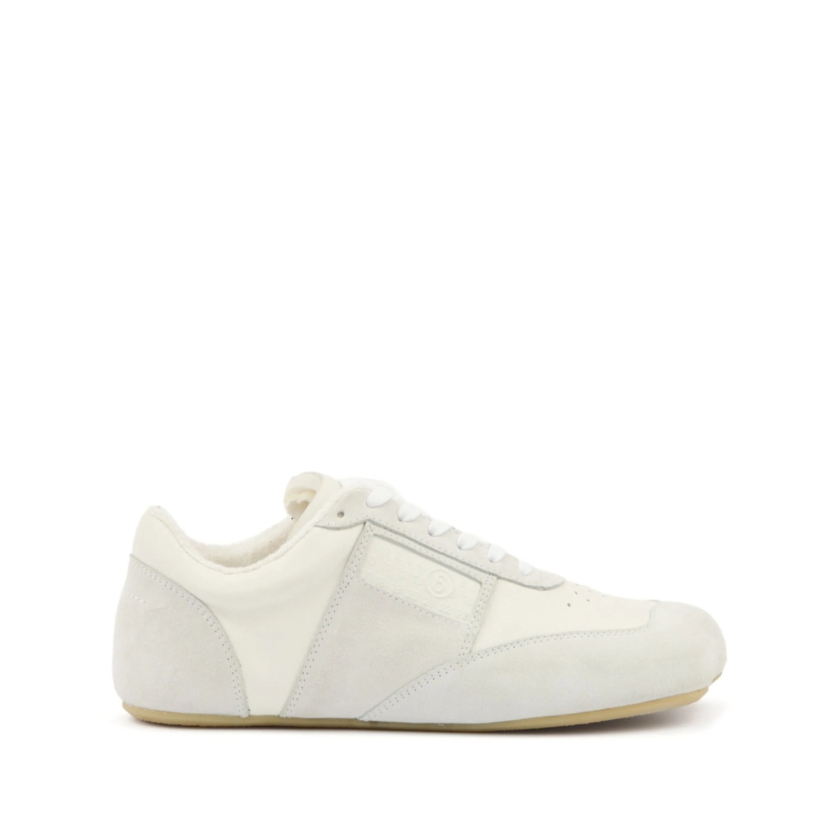 numbers-embossed sneakers