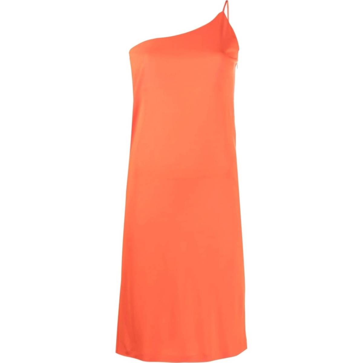 off-shoulder knee-length dress