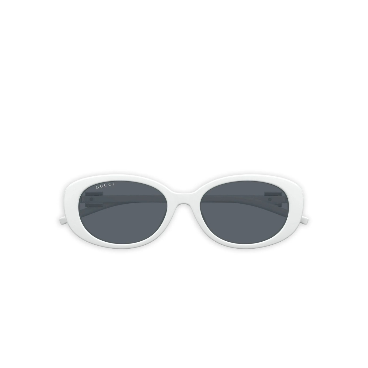 oval-frame sunglasses