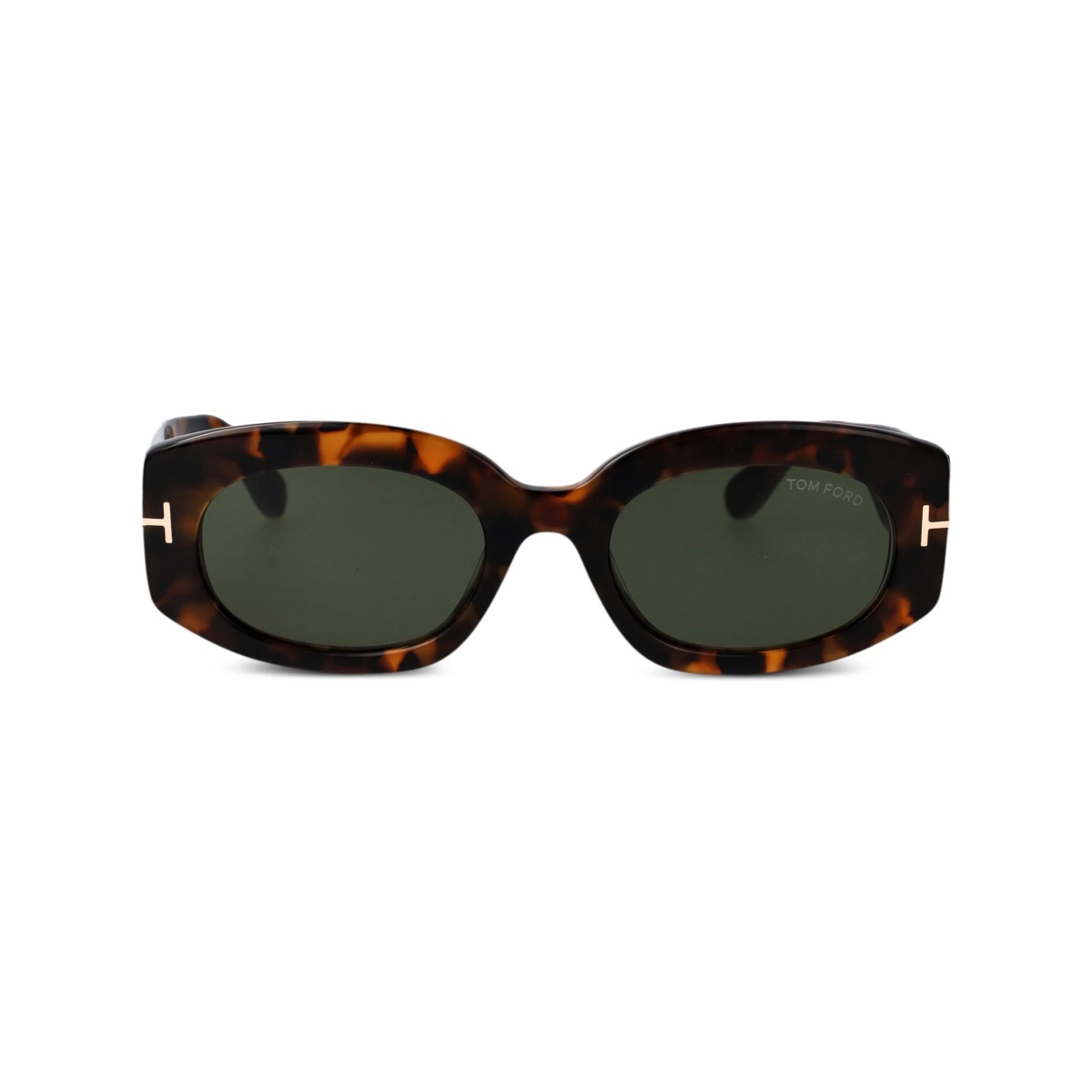 oval-frame sunglasses