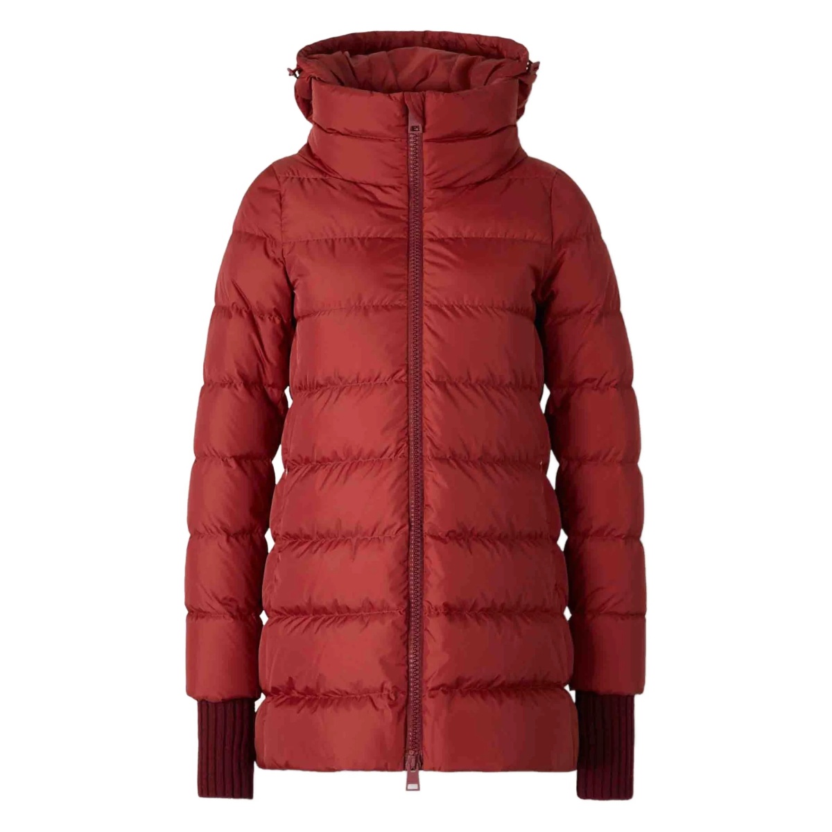padded removable-hood jacket