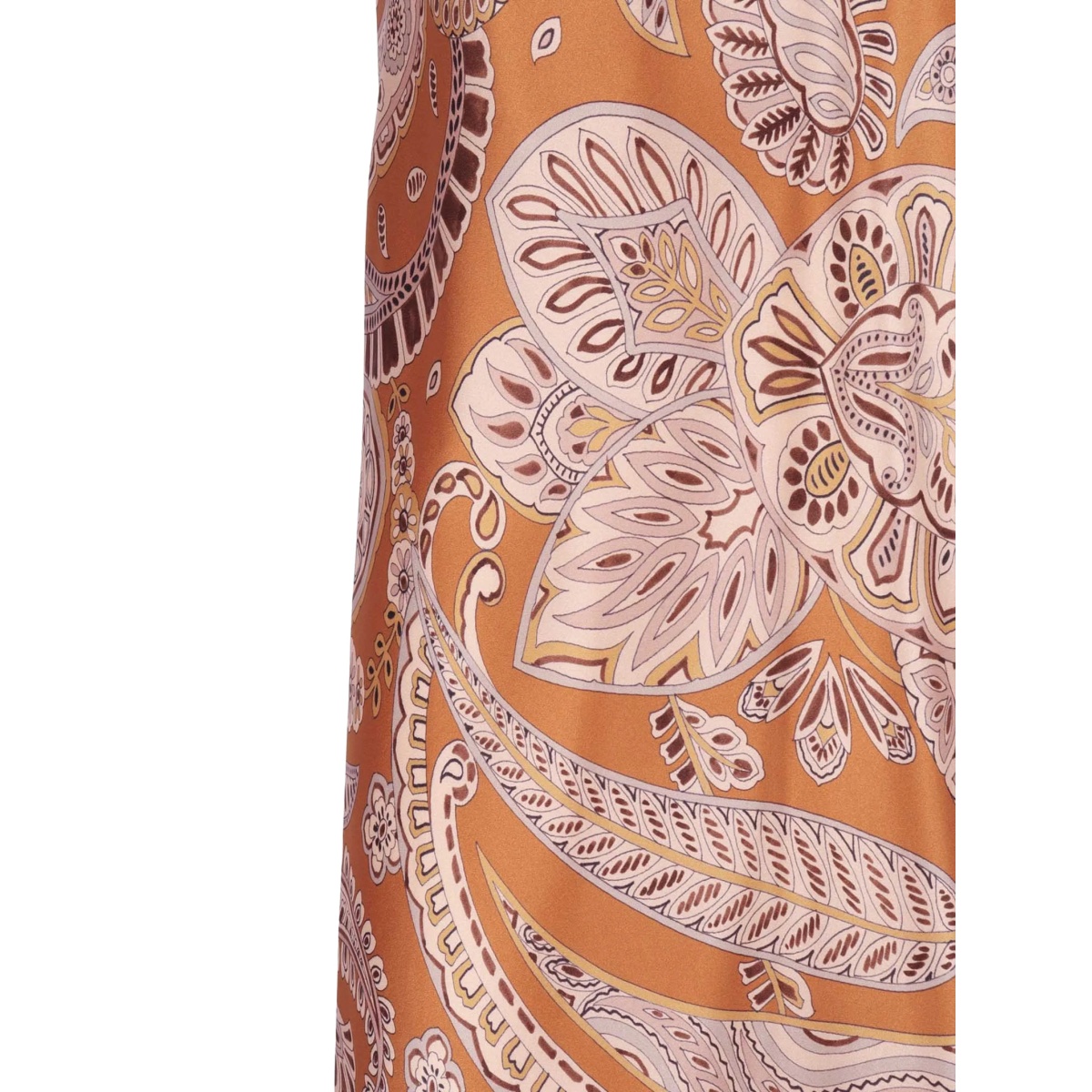 paisley-pattern silk maxi dress - Img 3