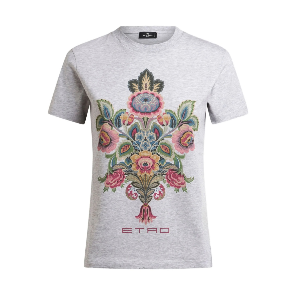 paisley-print T-shirt