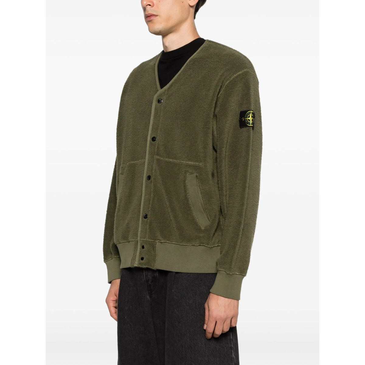 patch pocket cardigan - Img 3