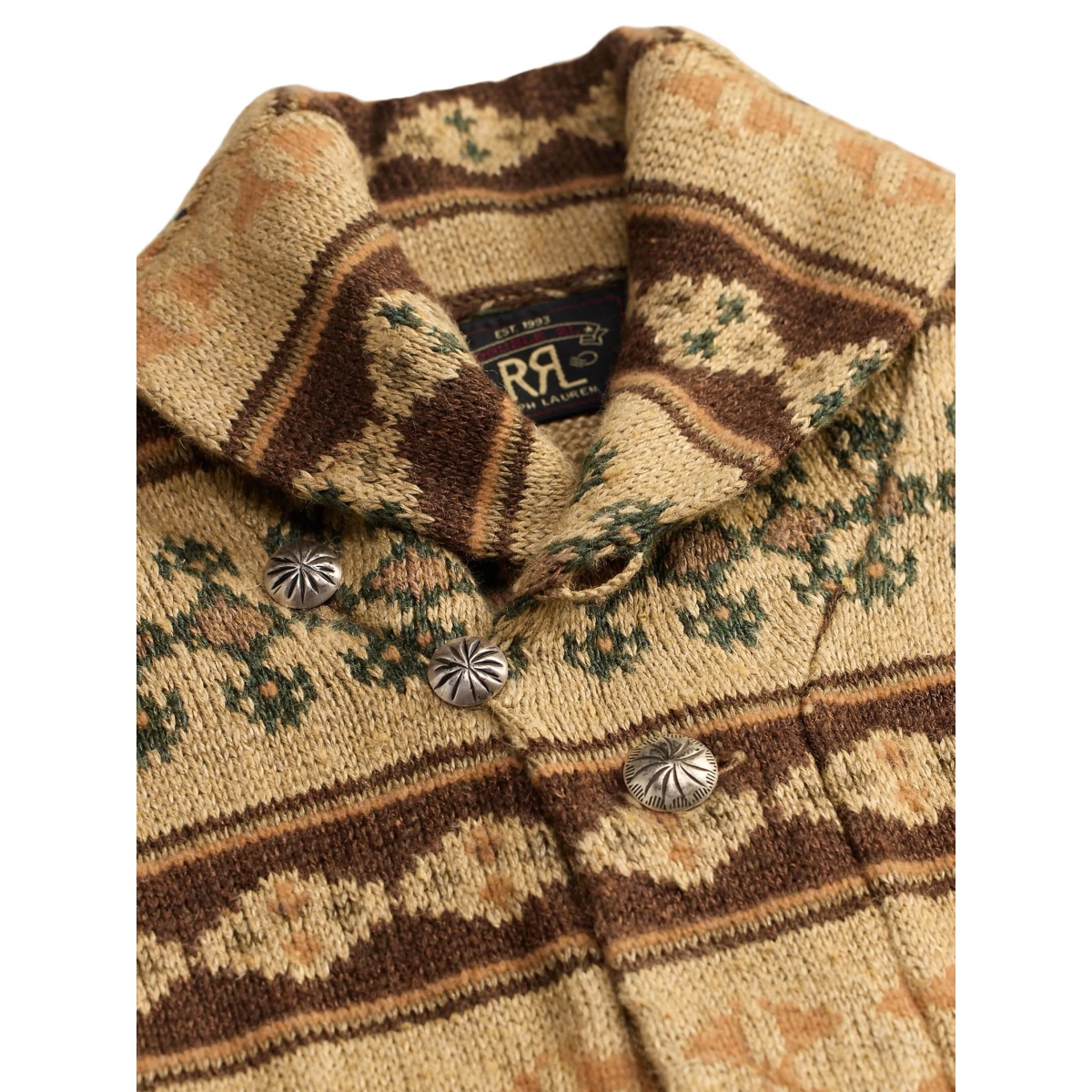 patterned shawl-collar cardigan - Img 5