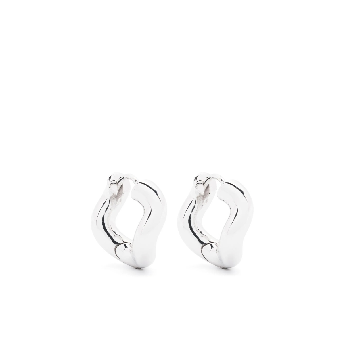 Petit Wave hoop earrings