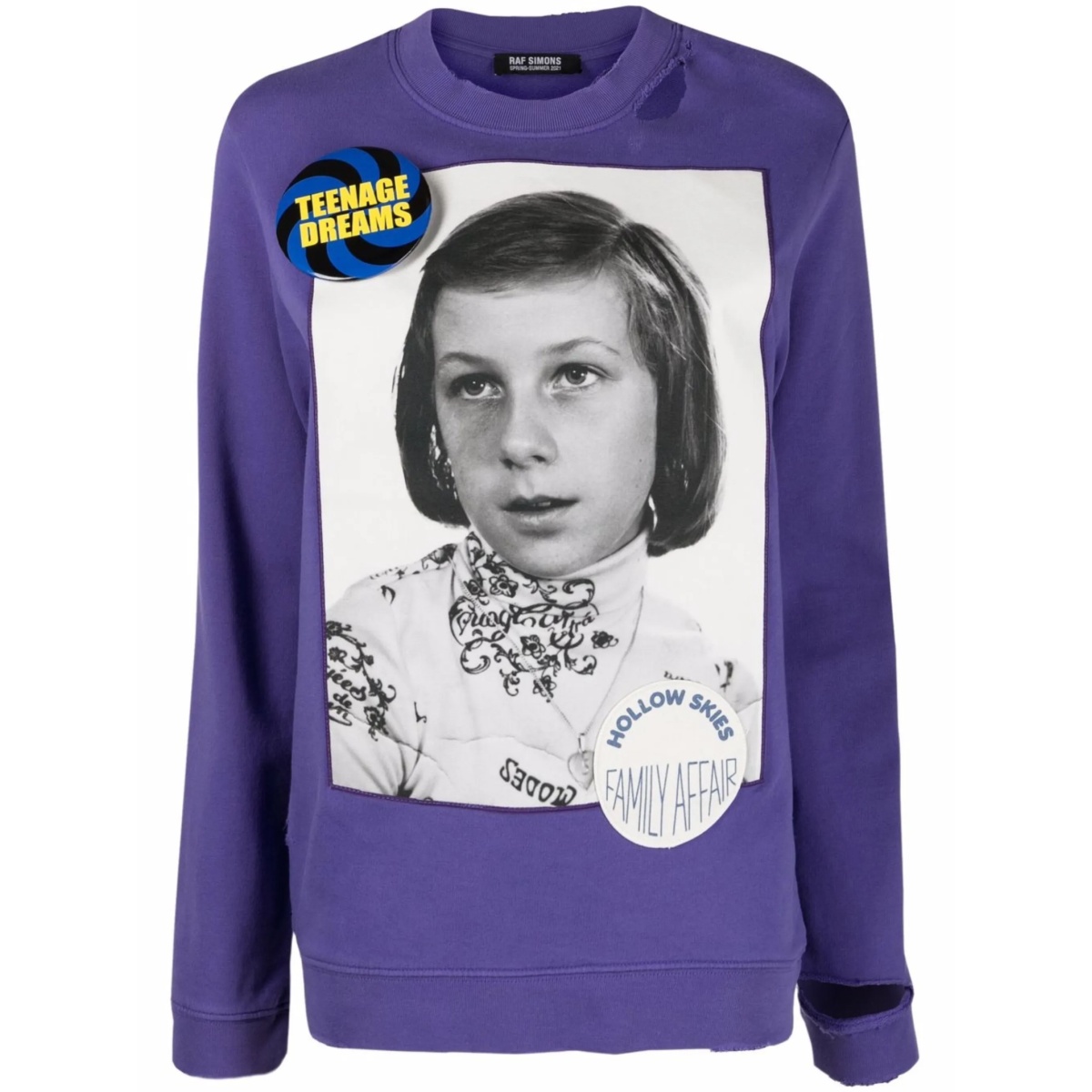 photograph print sweatshirt