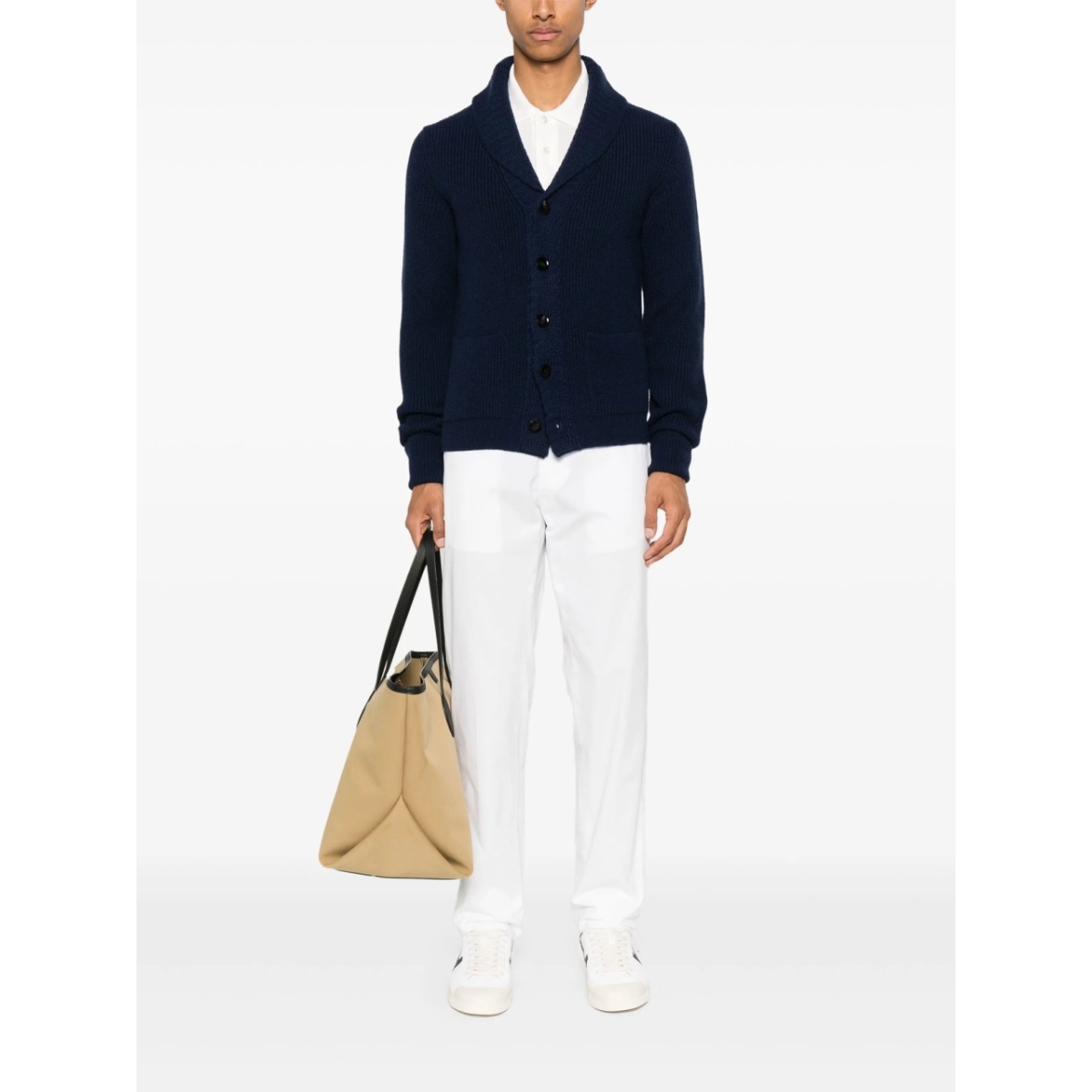 piqué-weave polo shirt - Img 2