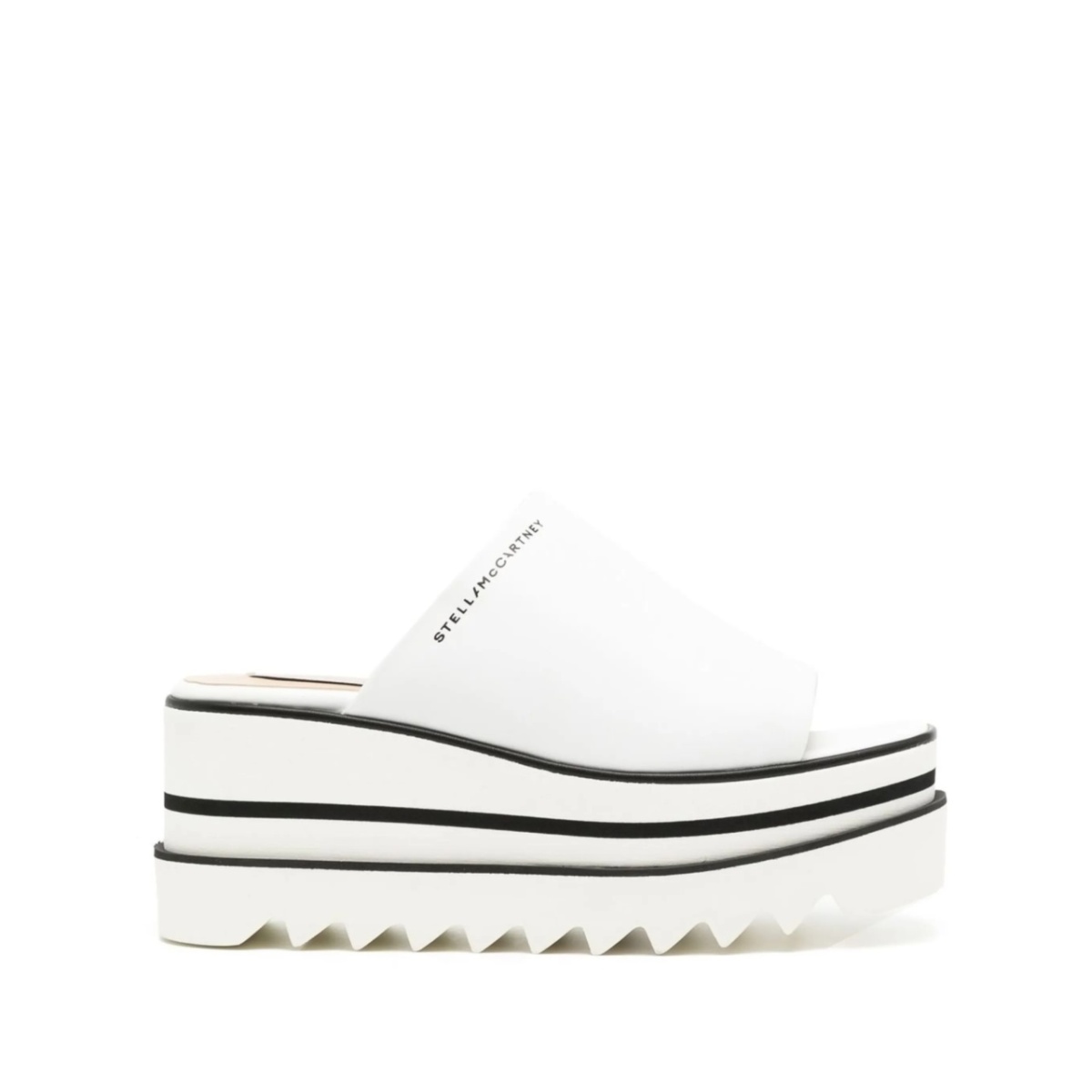 platform-sole slip-on sandals
