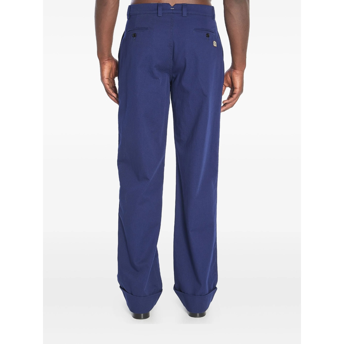 pleat cotton trousers - Img 4