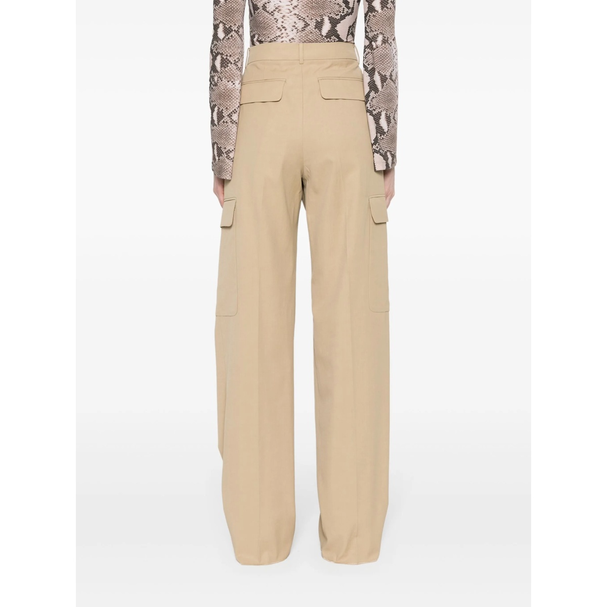 pleat-detail trousers - Img 4