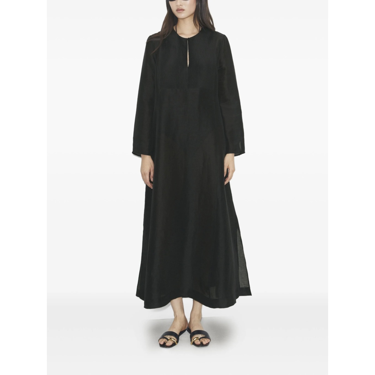 pleated-panel caftan - Img 3