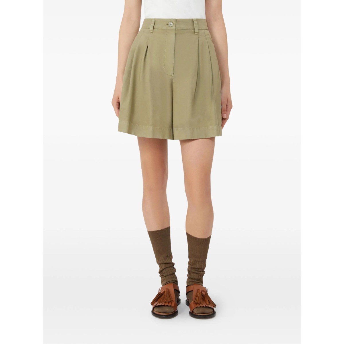 pleated shorts - Img 2