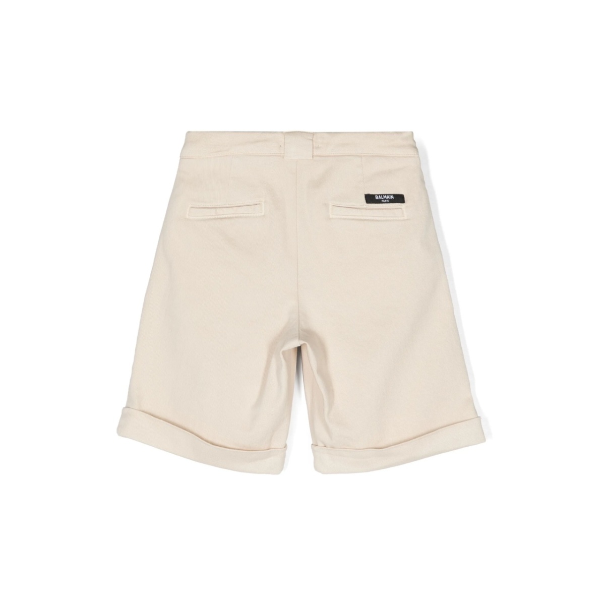 pleated twill tailored shorts - Img 2