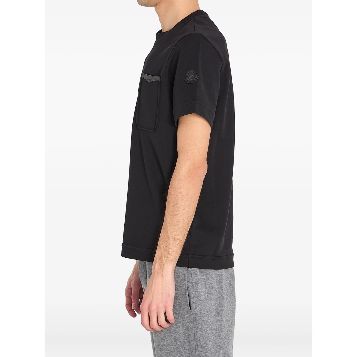 pocket logo patch T-shirt - Img 3