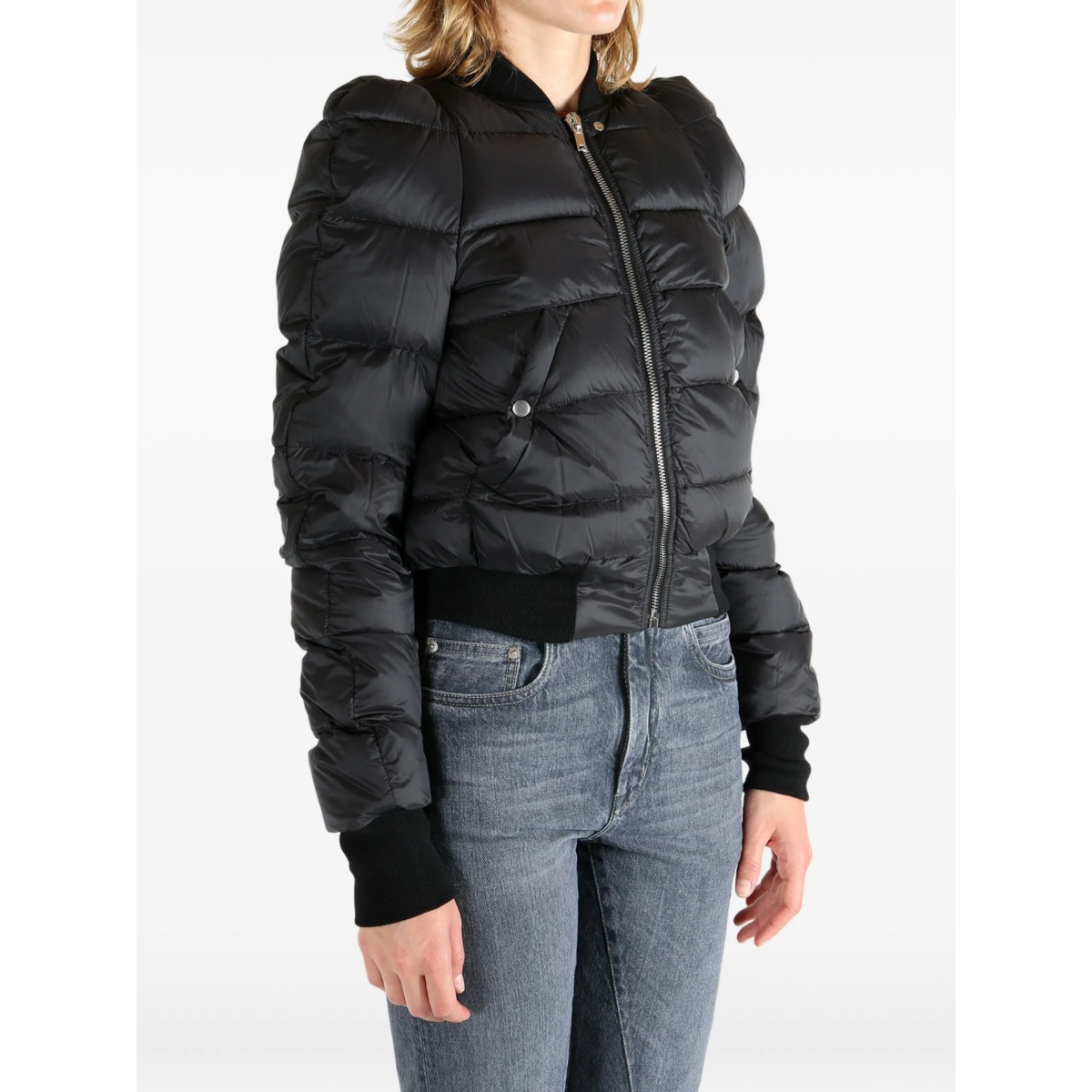 puffed quilted jacket - Img 4