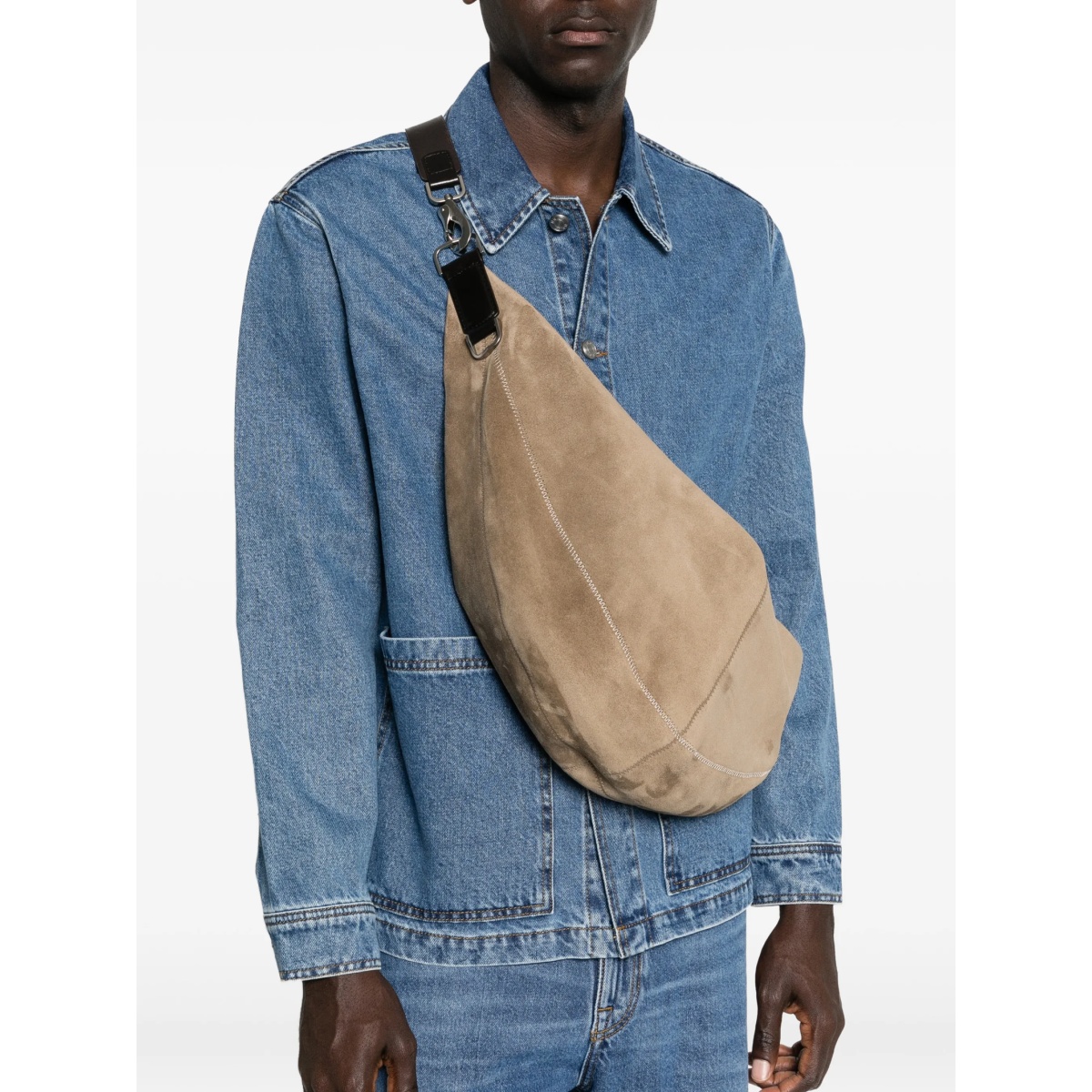 Quiver suede shoulder bag - Img 2