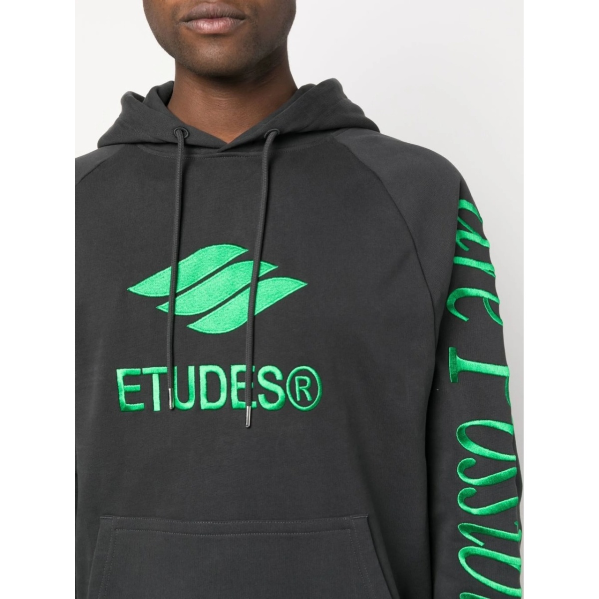 Racing Eco logo-embroidered hoodie - Img 5