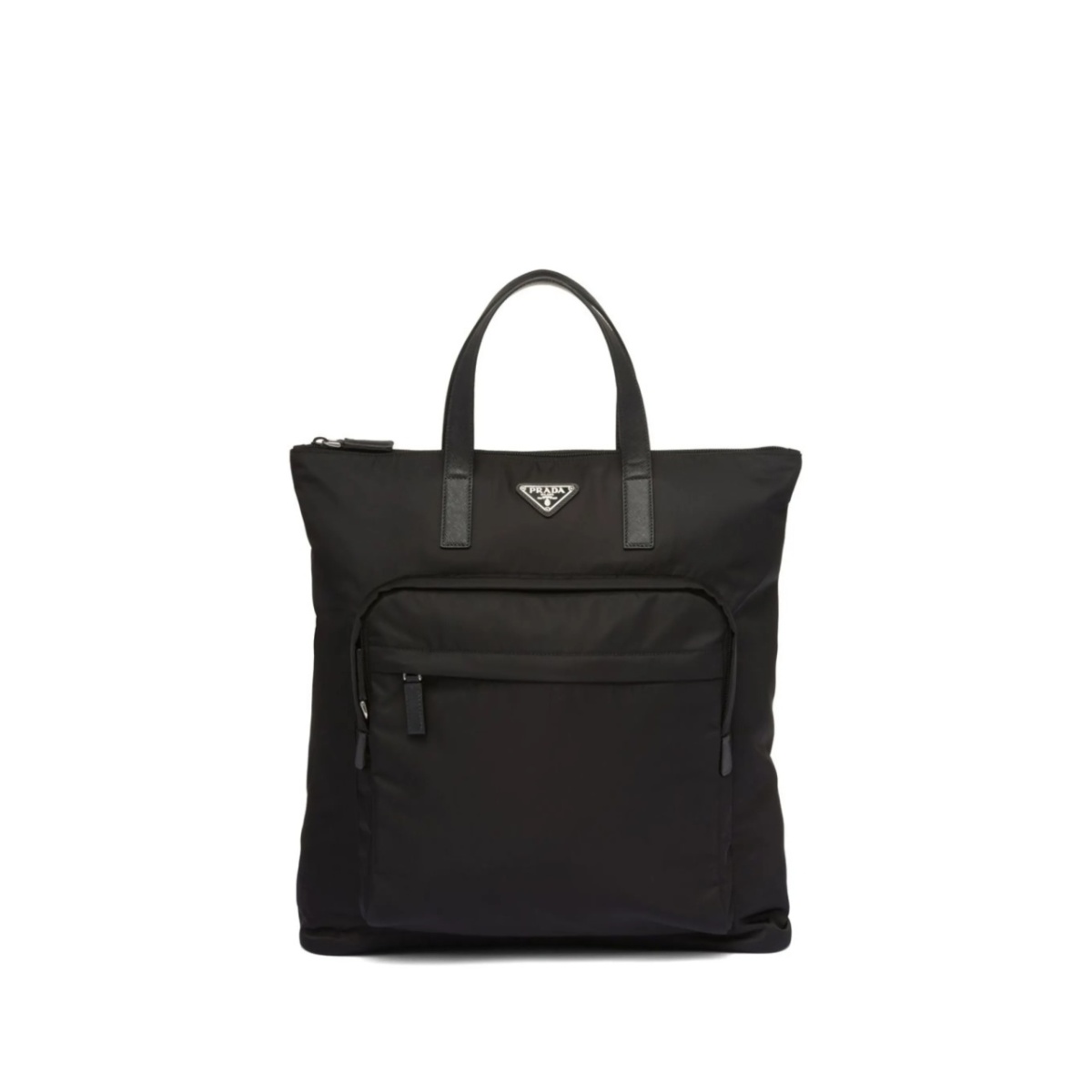 Re-Nylon Saffiano-leather tote bag