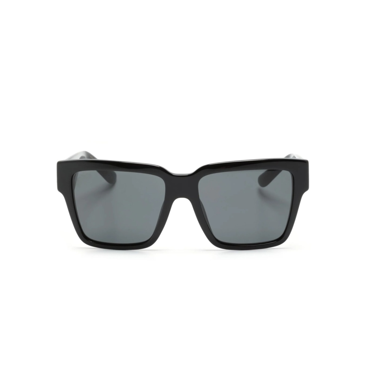 rectangle-frame tinted sunglasses