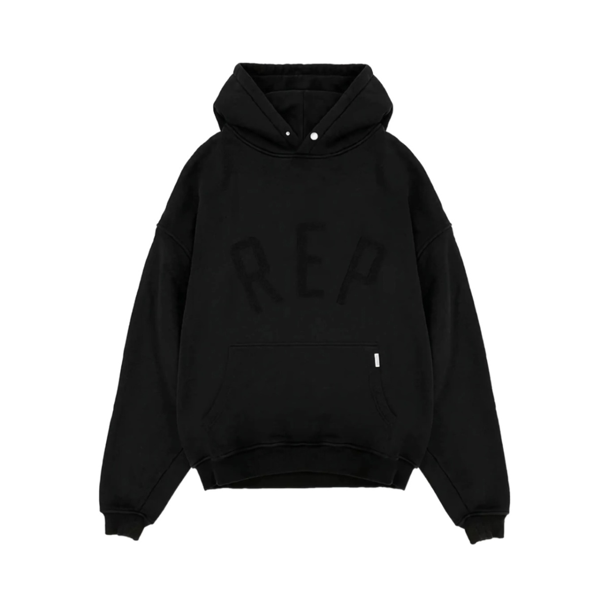 REP-appliqué hoodie