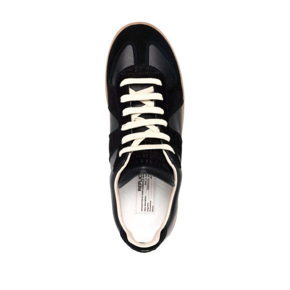 Replica low-top leather sneakers - Img 4