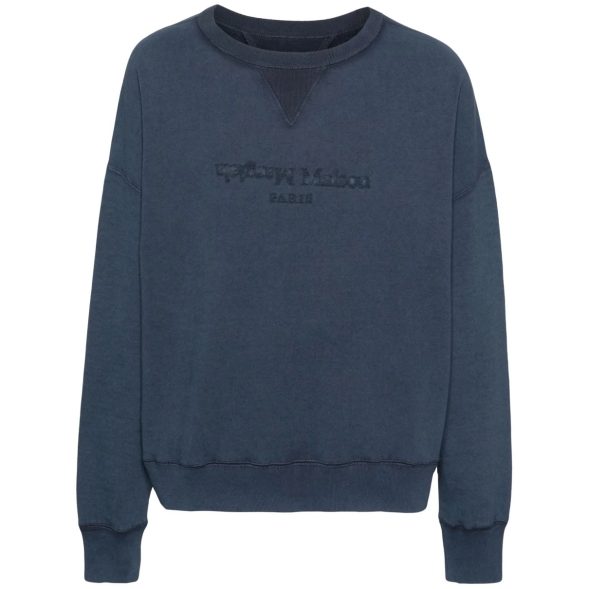 Reverse cotton sweatshirt