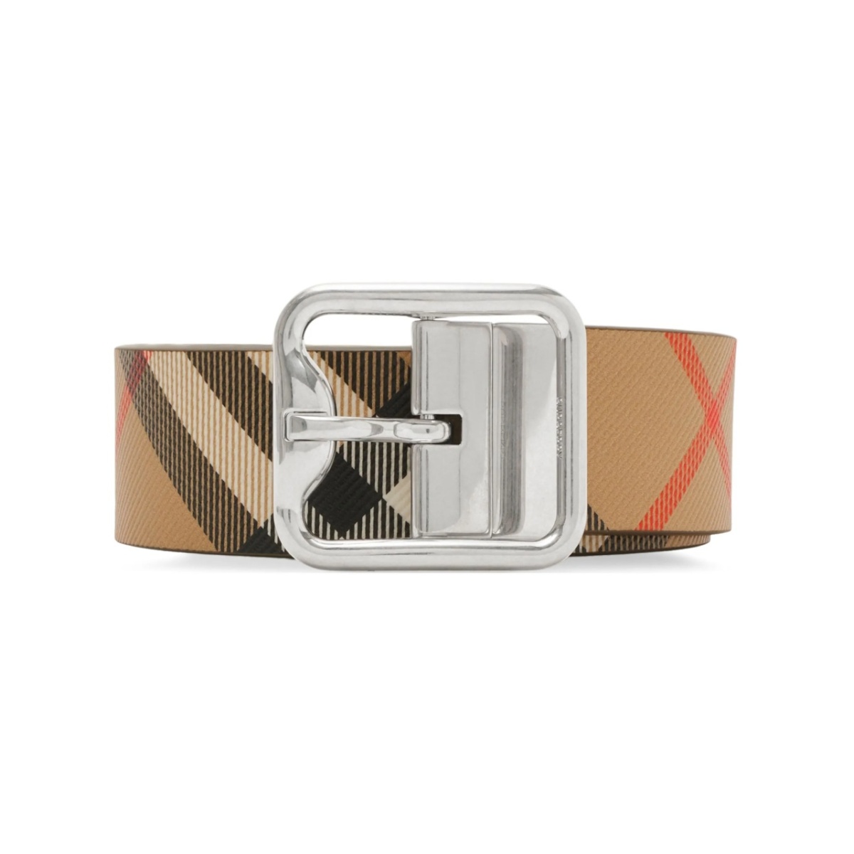 reversible Check B buckle belt