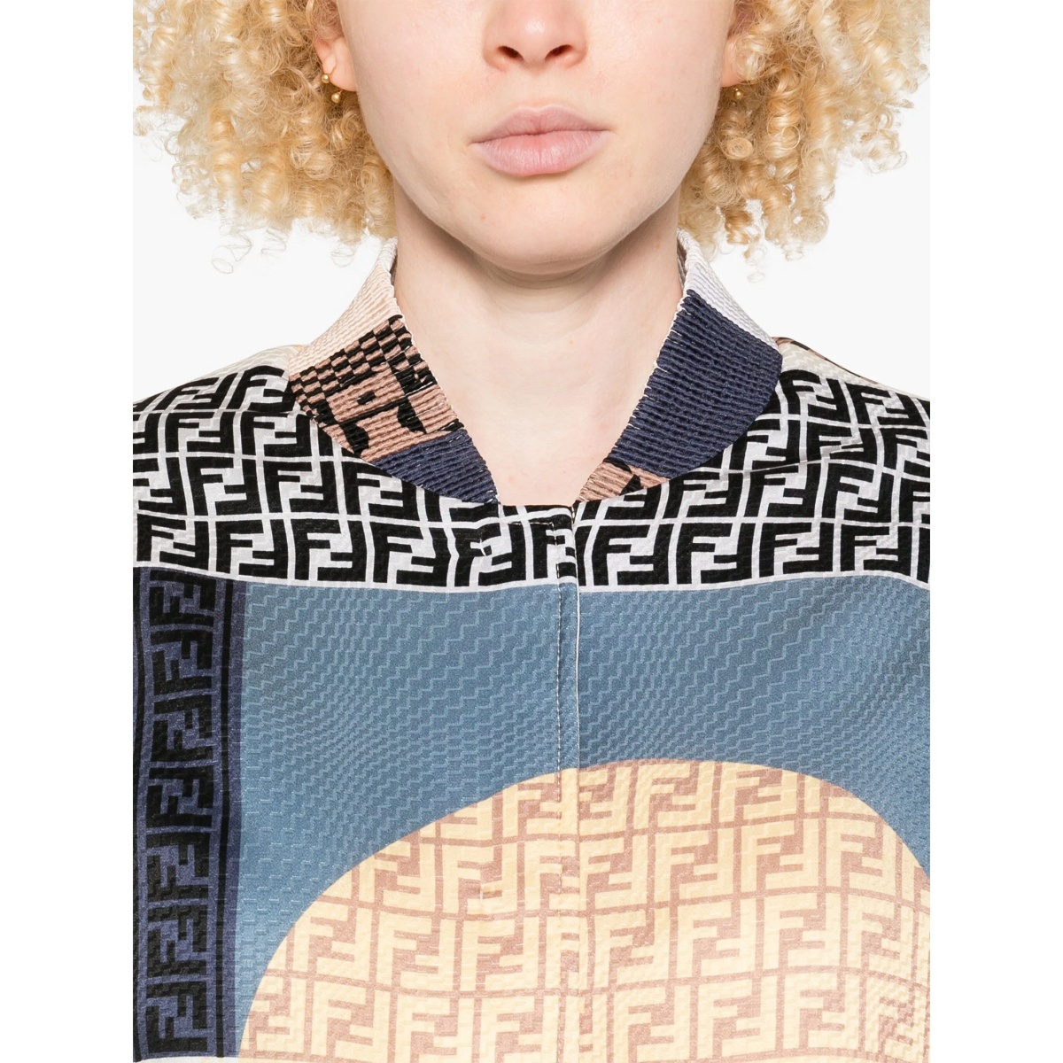 reversible cropped bomber jacket - Img 5