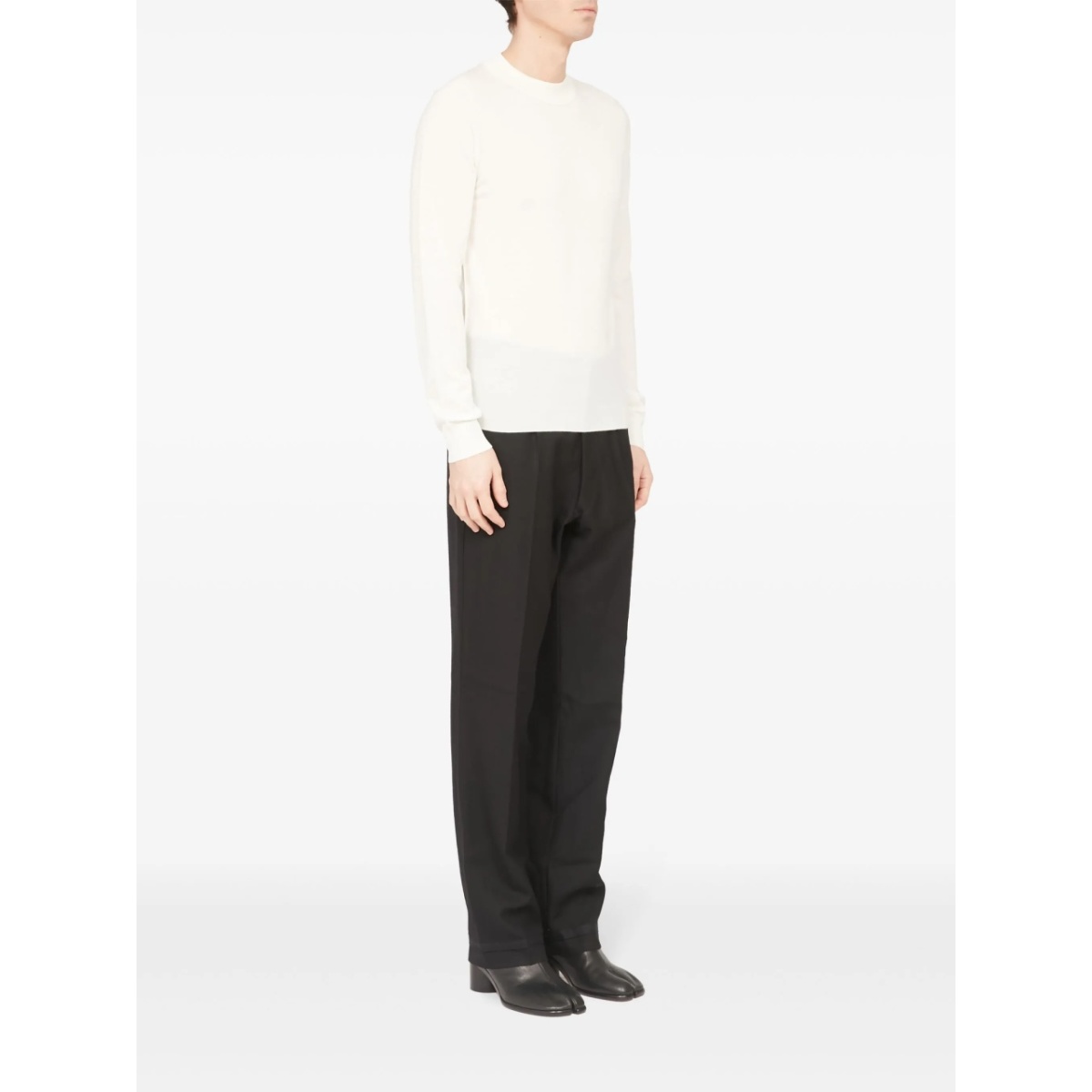 ribbed-edge wool sweater - Img 3