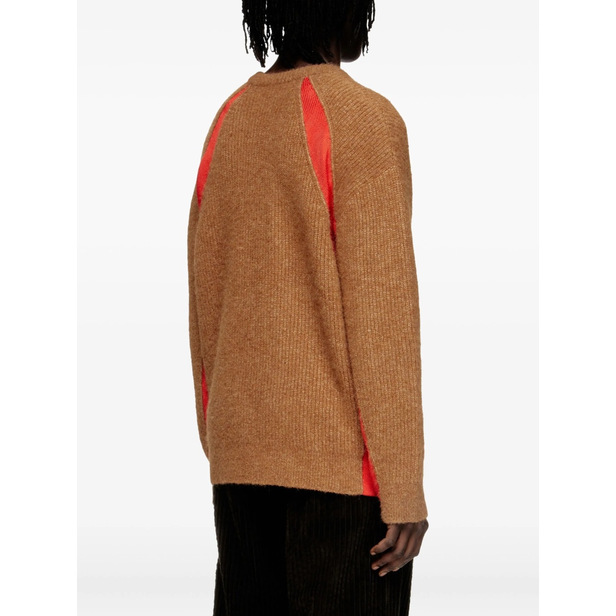 ribbed-panel sweater - Img 4