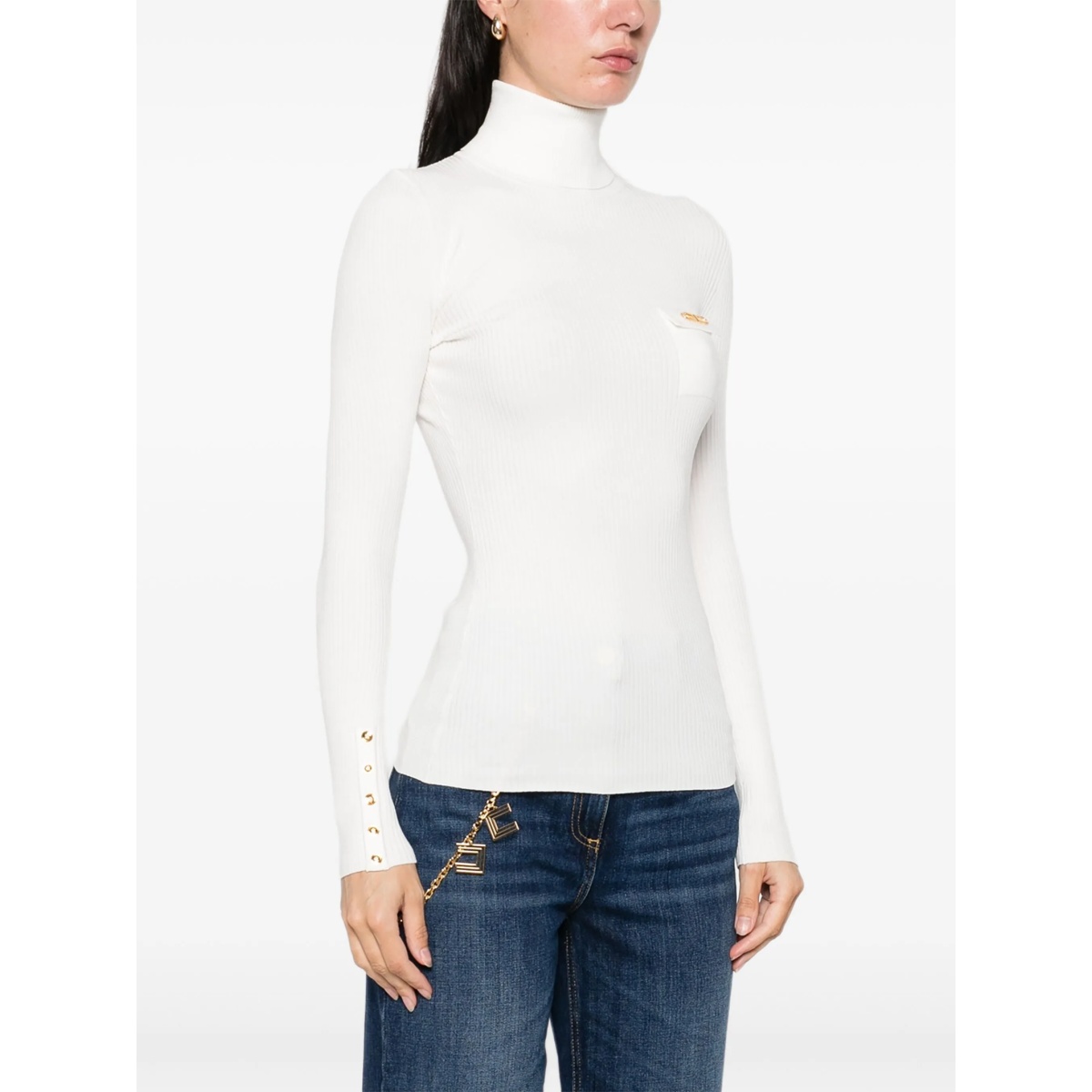 ribbed roll-neck sweater - Img 3