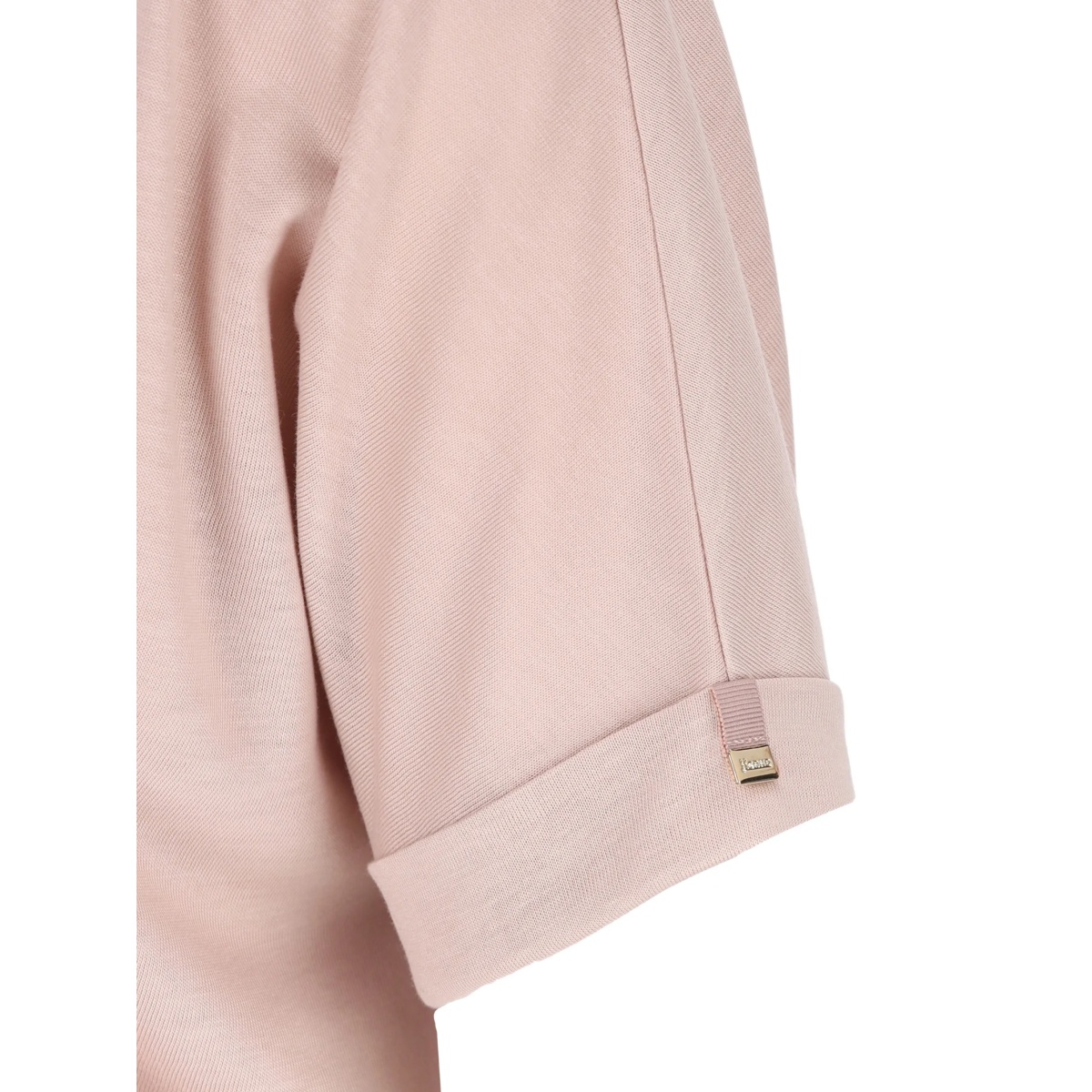 ribbed trim T-shirt - Img 4