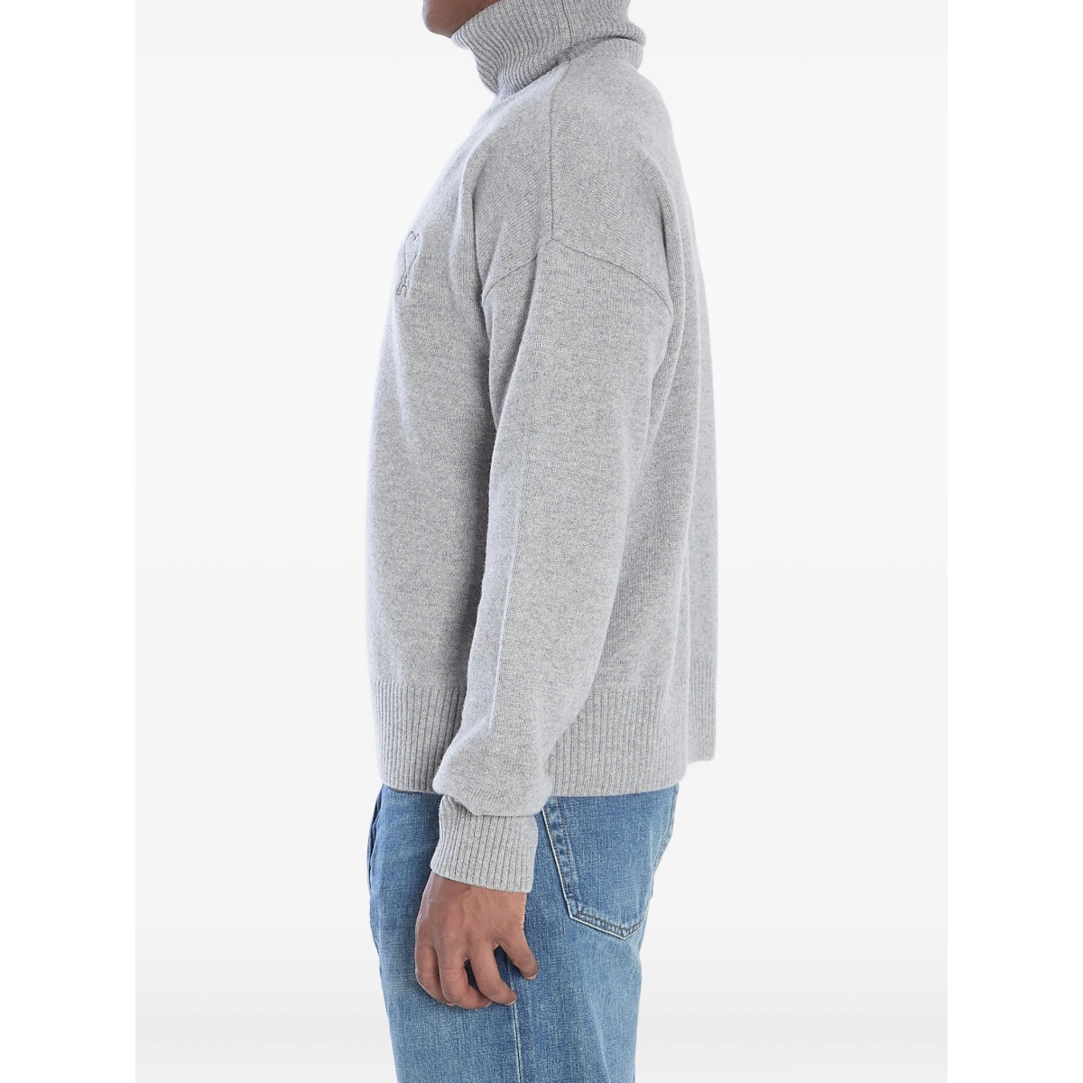 ribbed turtleneck sweater - Img 4