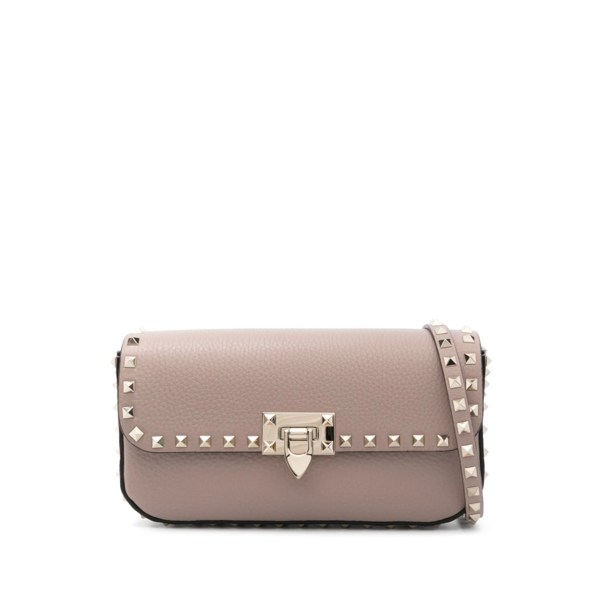 Rockstud clutch bag