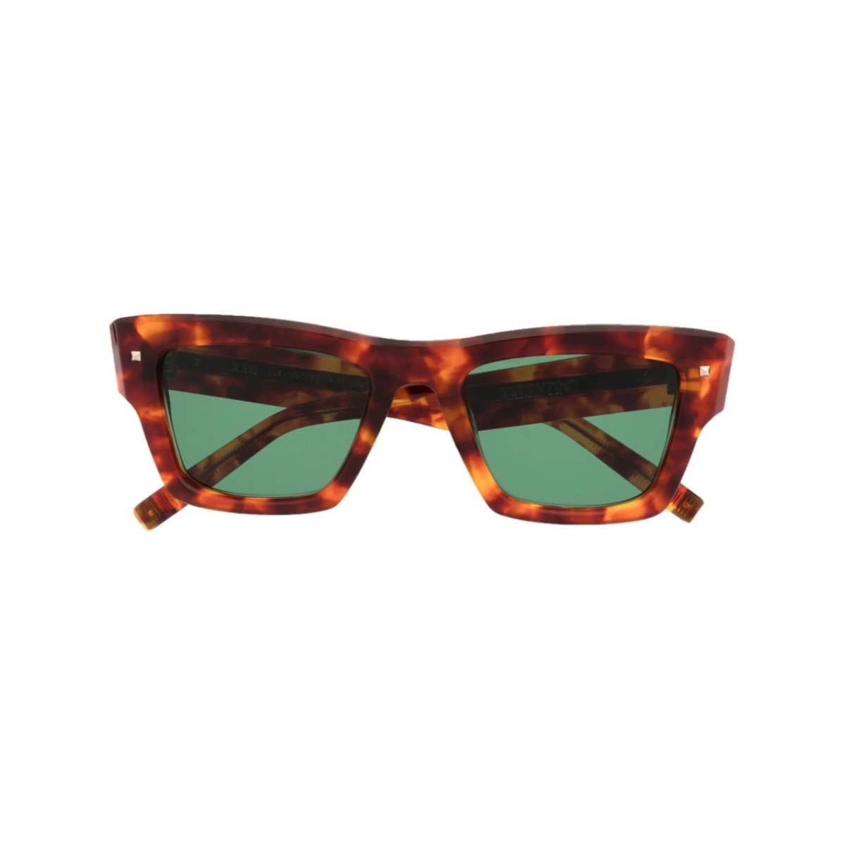 Rockstud square-frame sunglasses