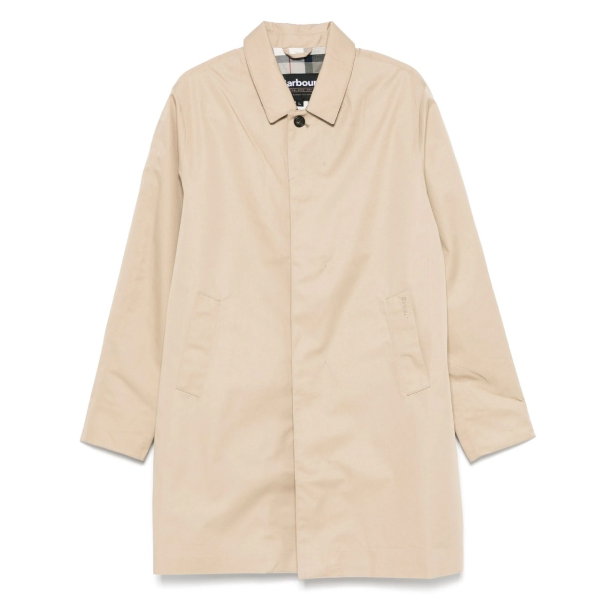 Rokig button-fastening coat