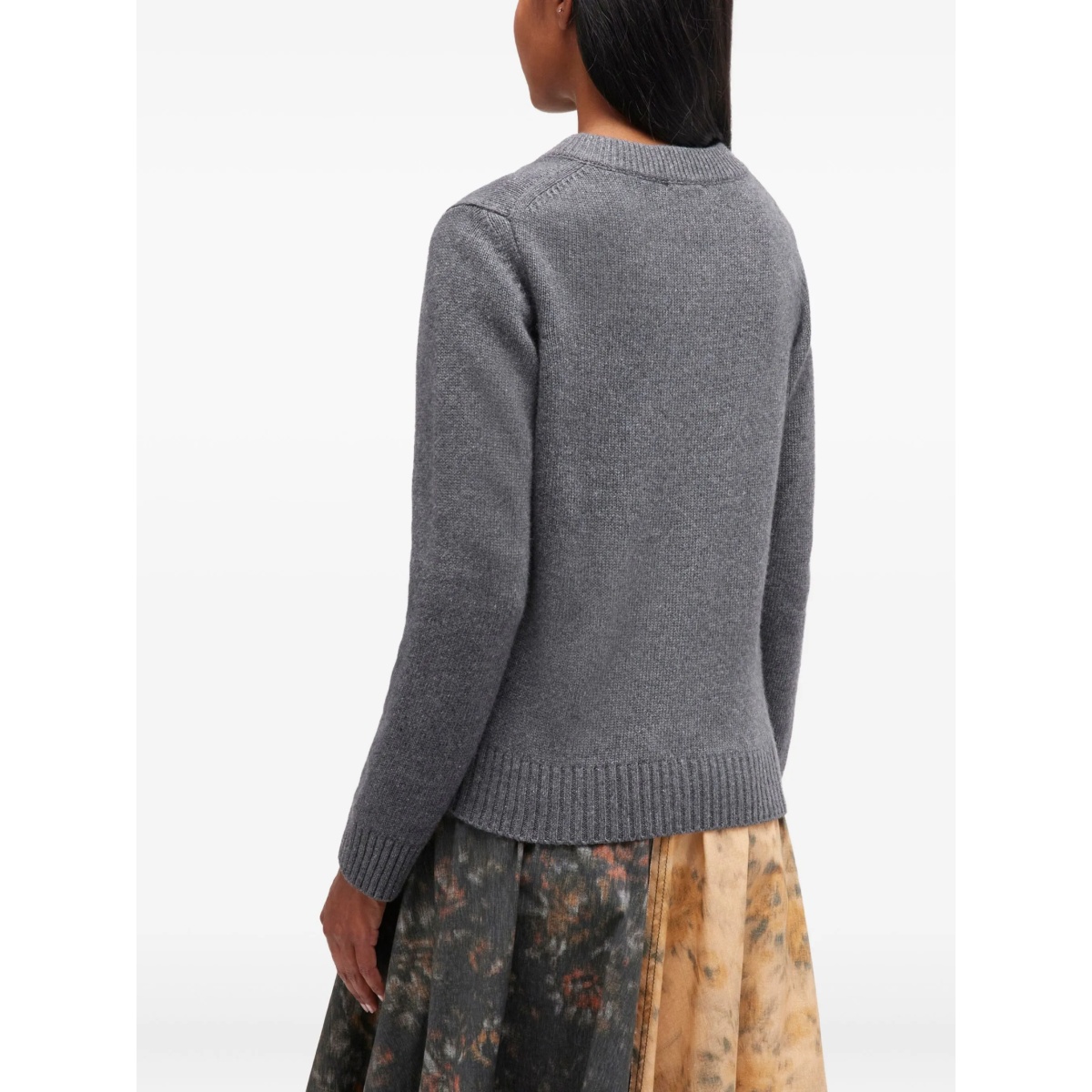 round-neck cardigan - Img 4