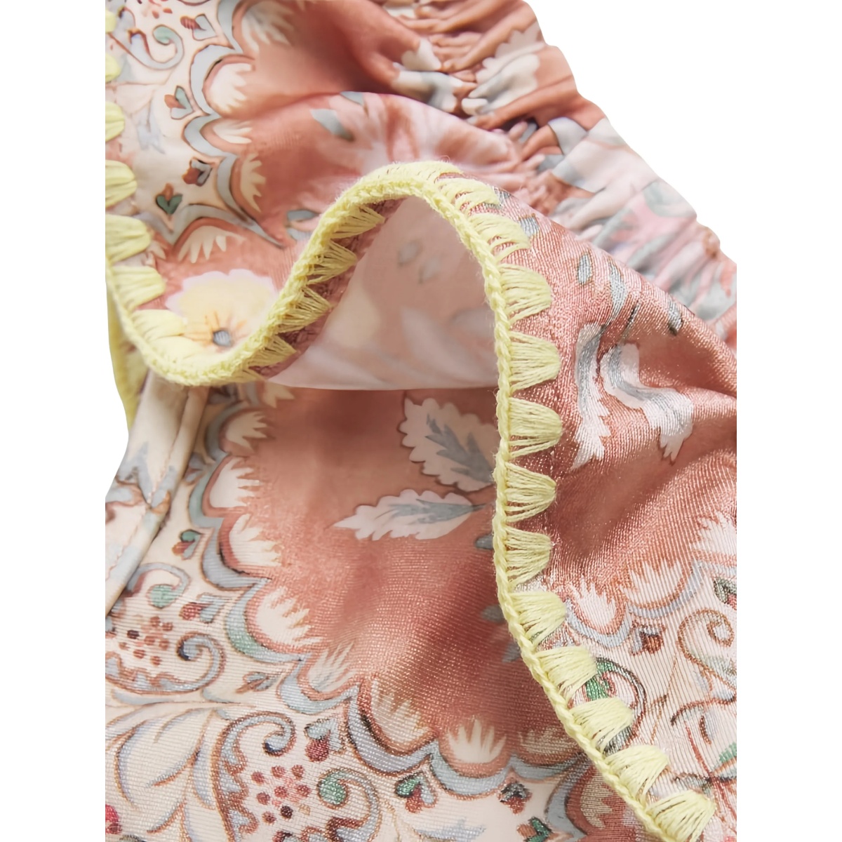 ruffled floral swimsuit - Img 3