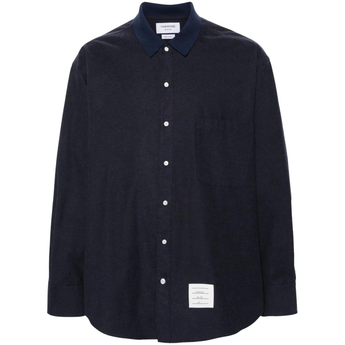 RWB stripe-print flannel shirt
