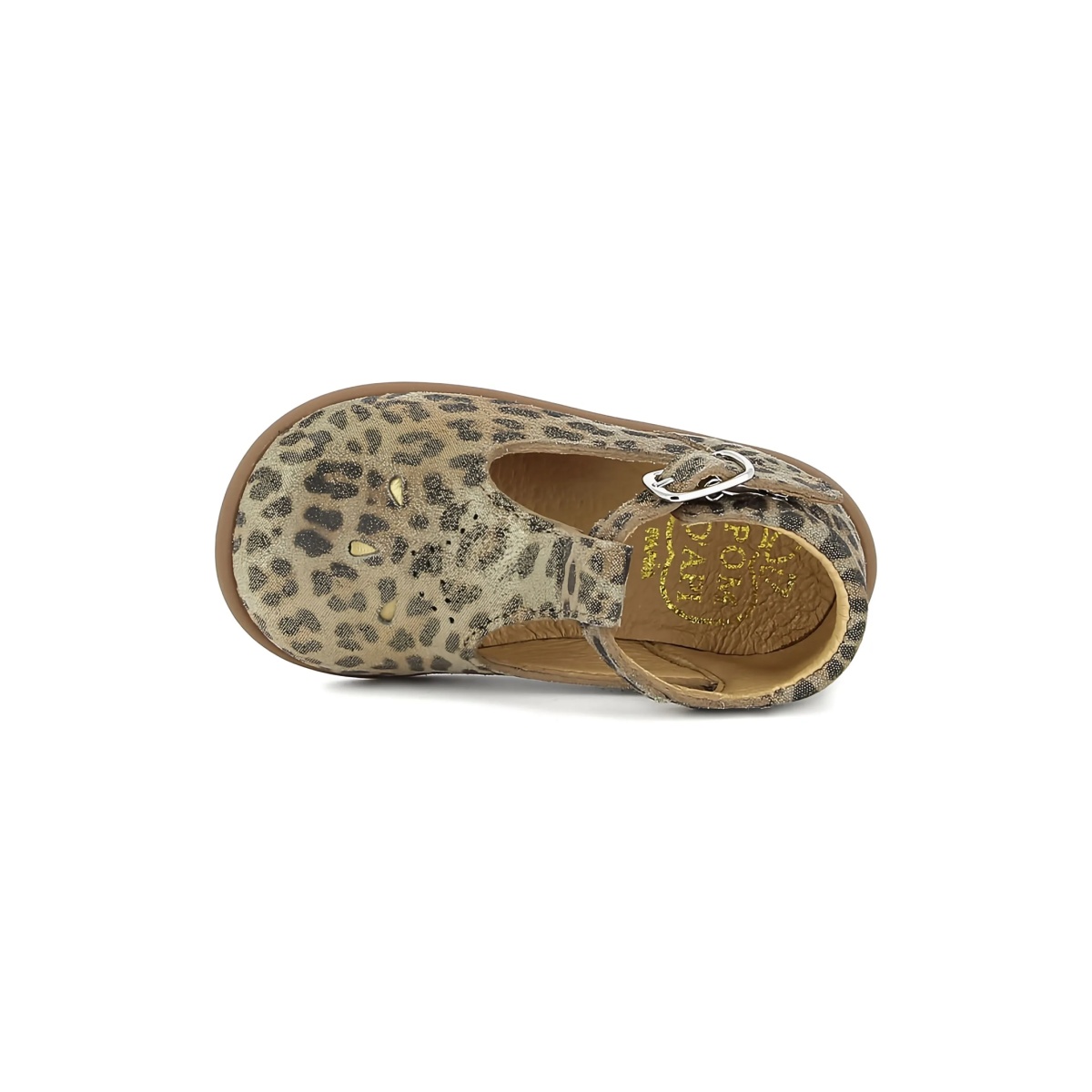 Salome buckle leopard sandals - Img 4