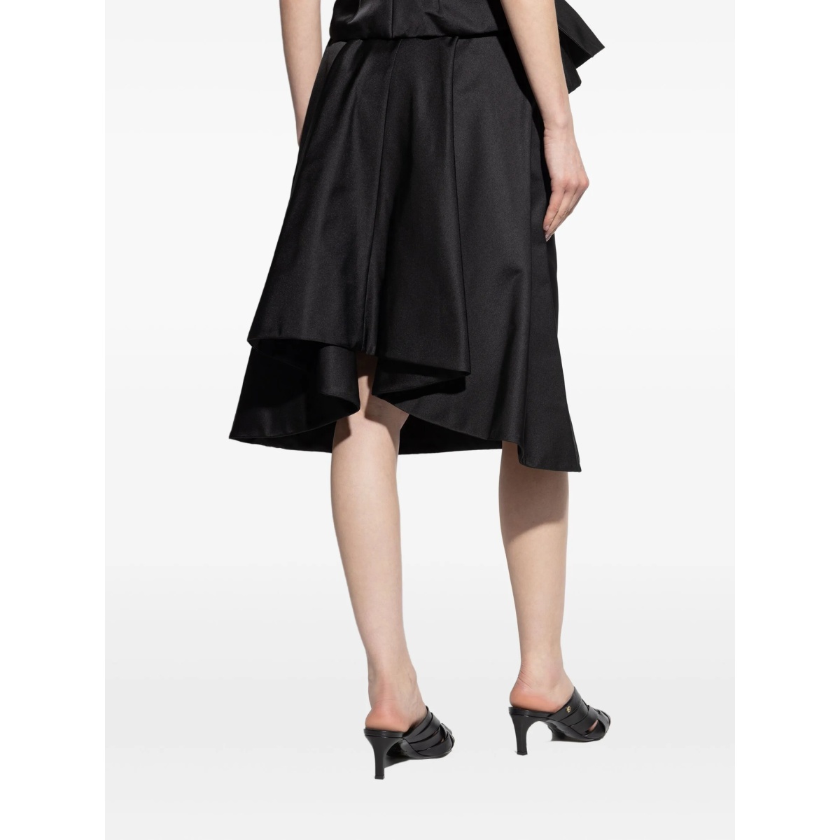 satin A-line skirt - Img 4