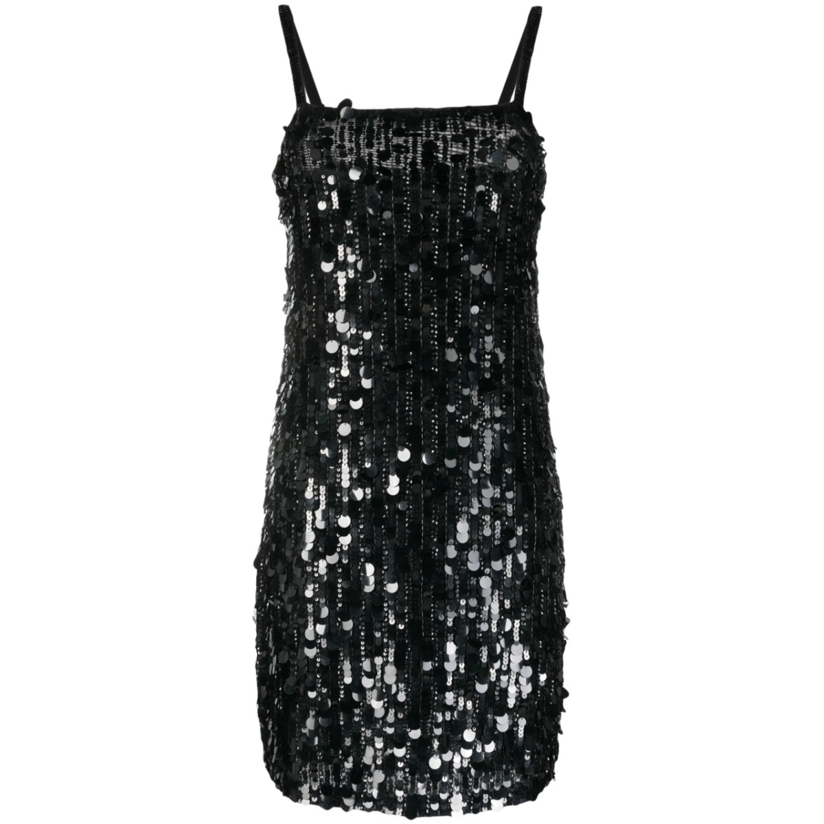 sequined sleeveless minidress