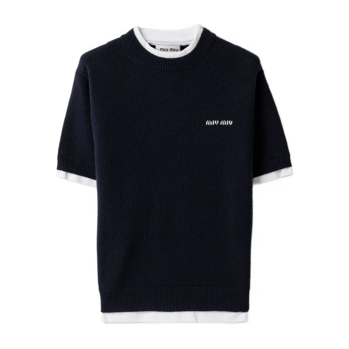 short-sleeve crew-neck T-shirt
