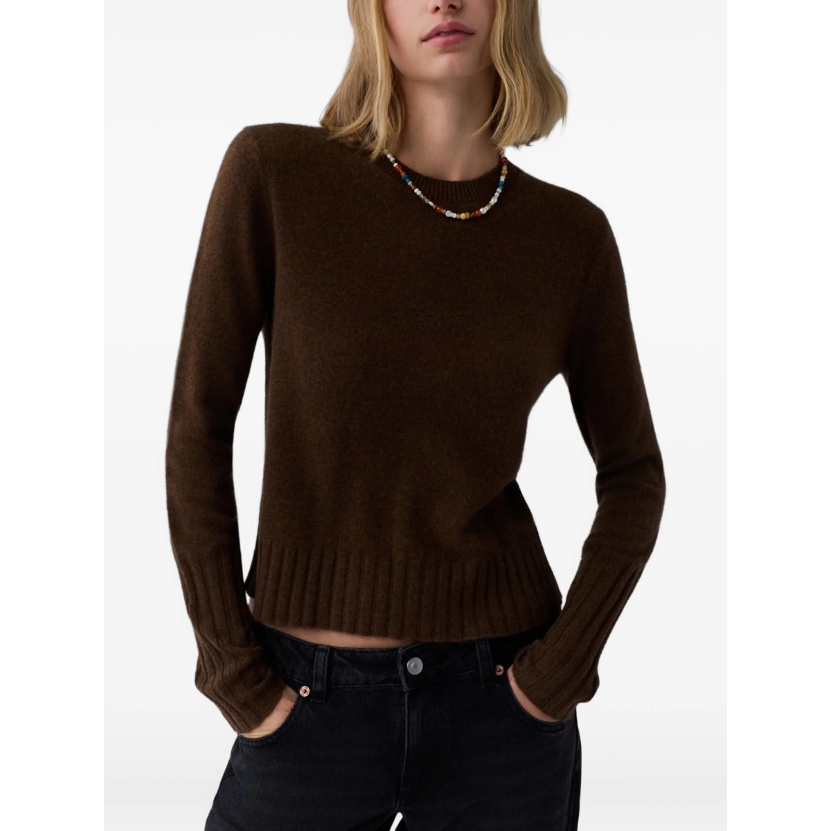 Shrunken Crew cashmere sweater - Img 5