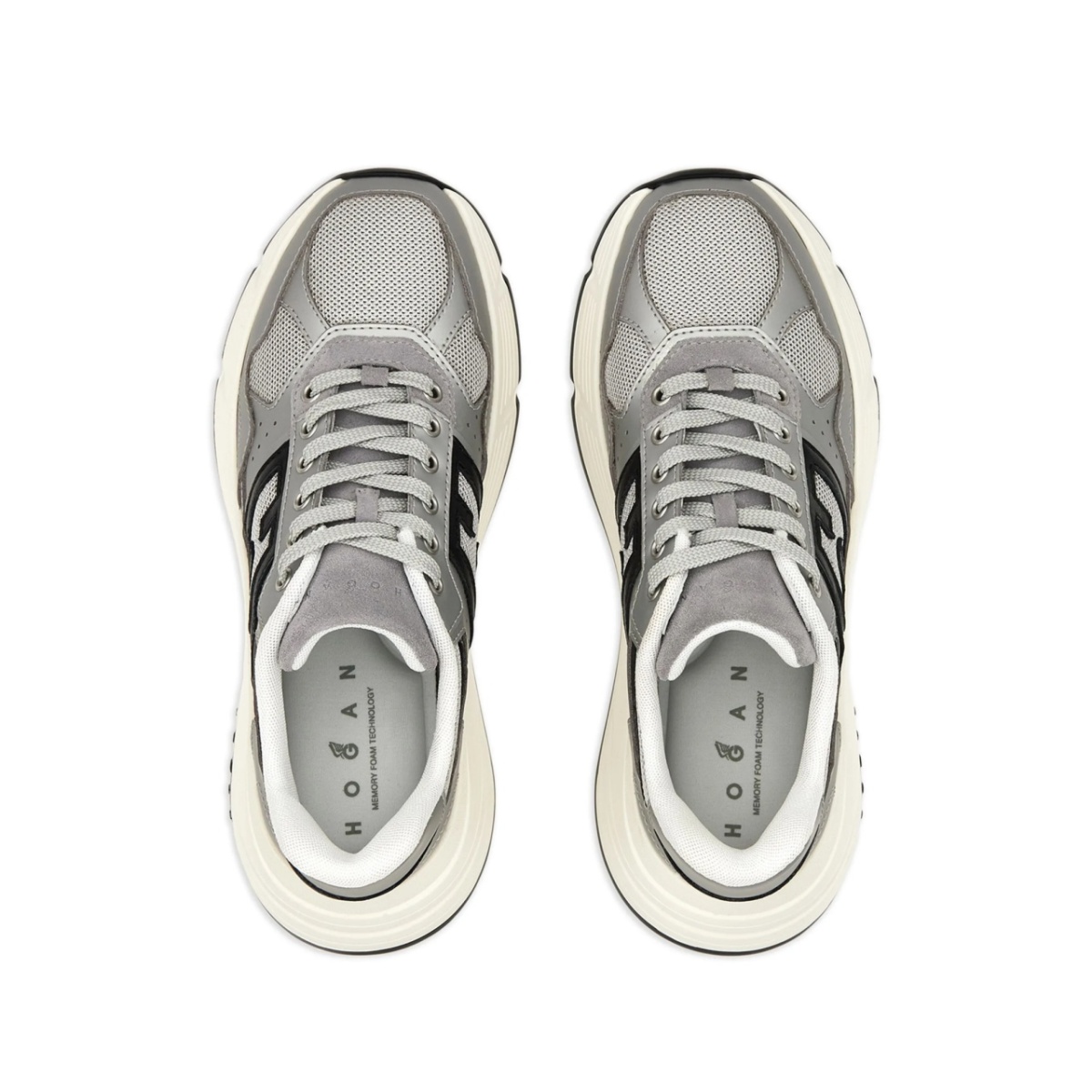 side logo patch platform sneakers - Img 5