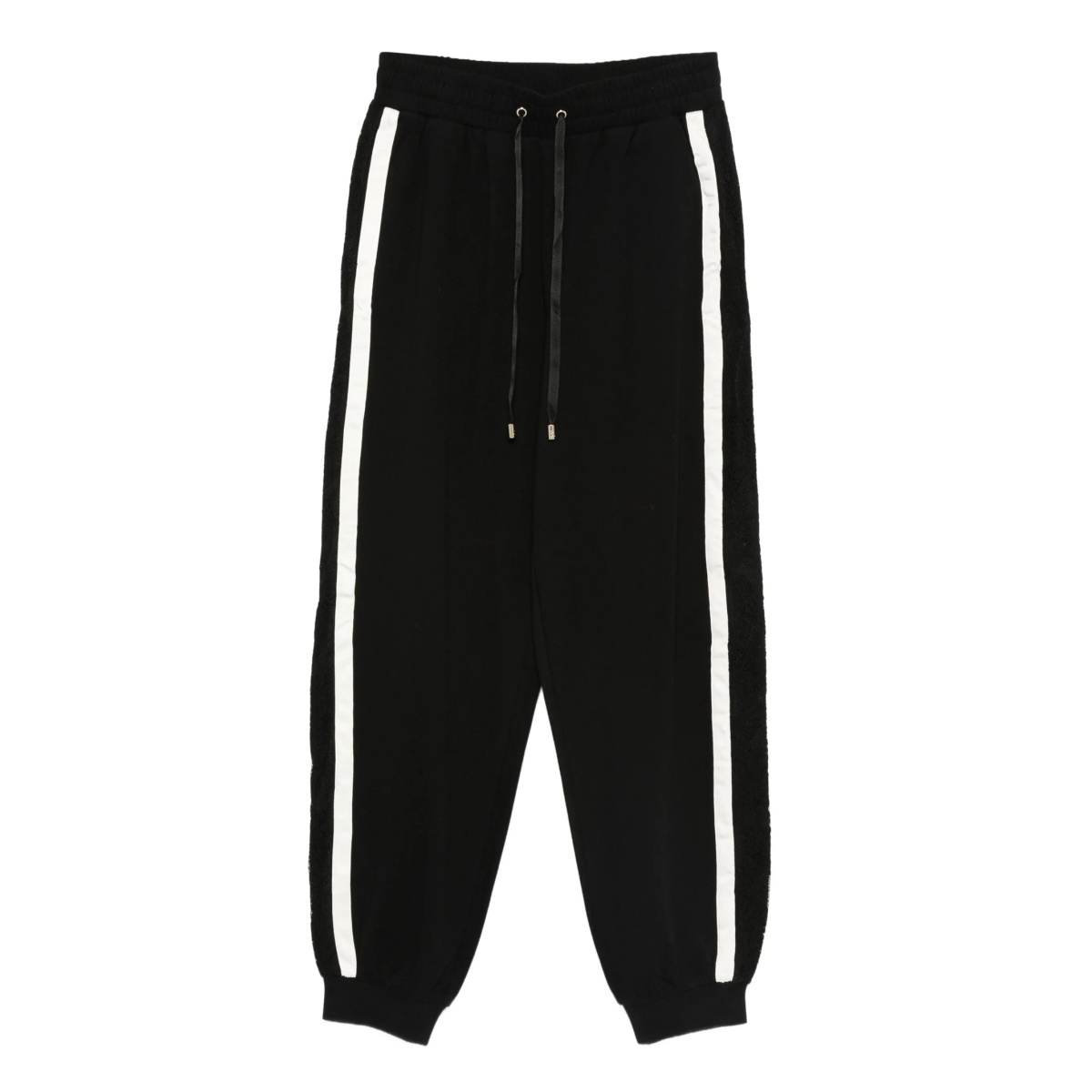 side-stripe drawstring joggers