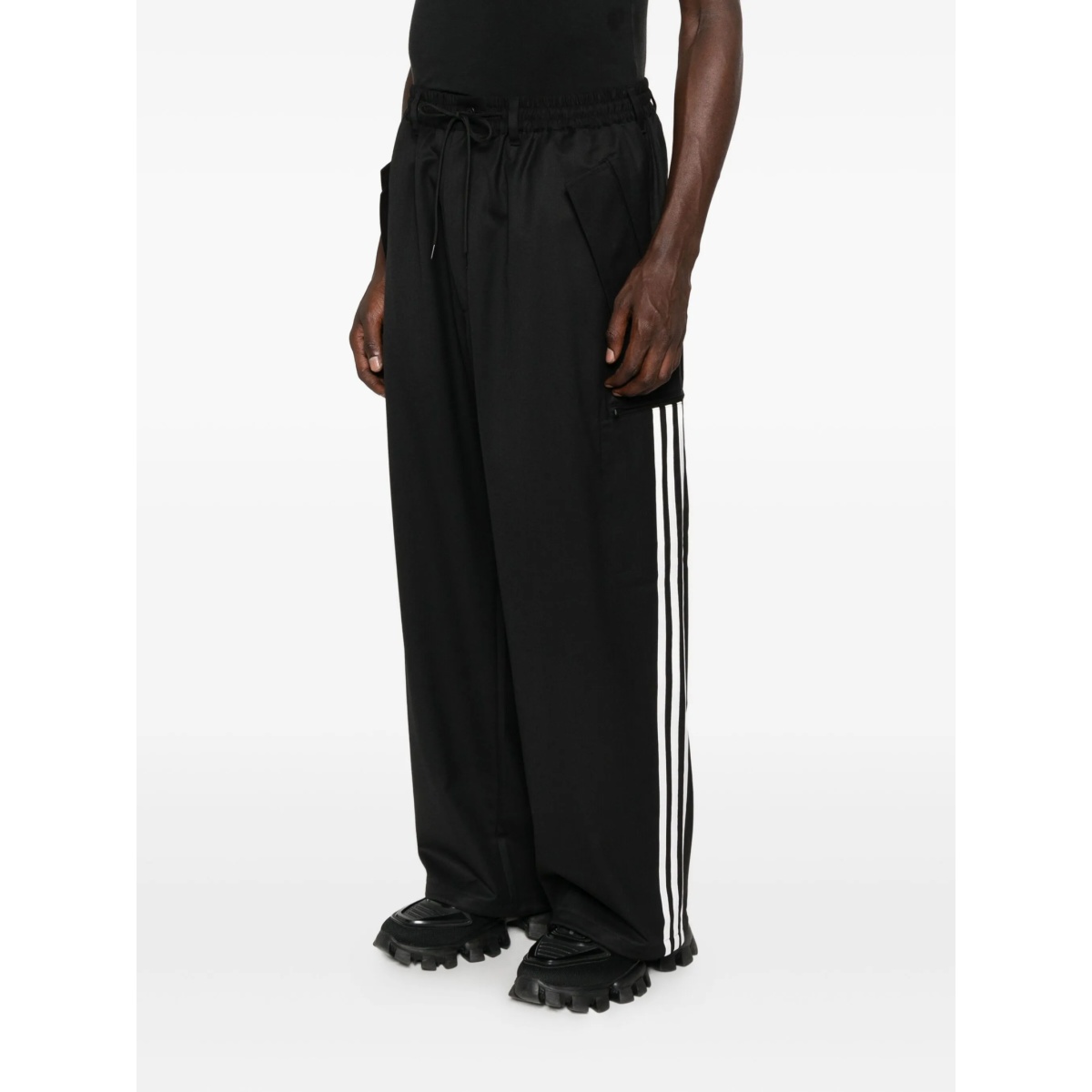 side-stripe pocket track pants - Img 3
