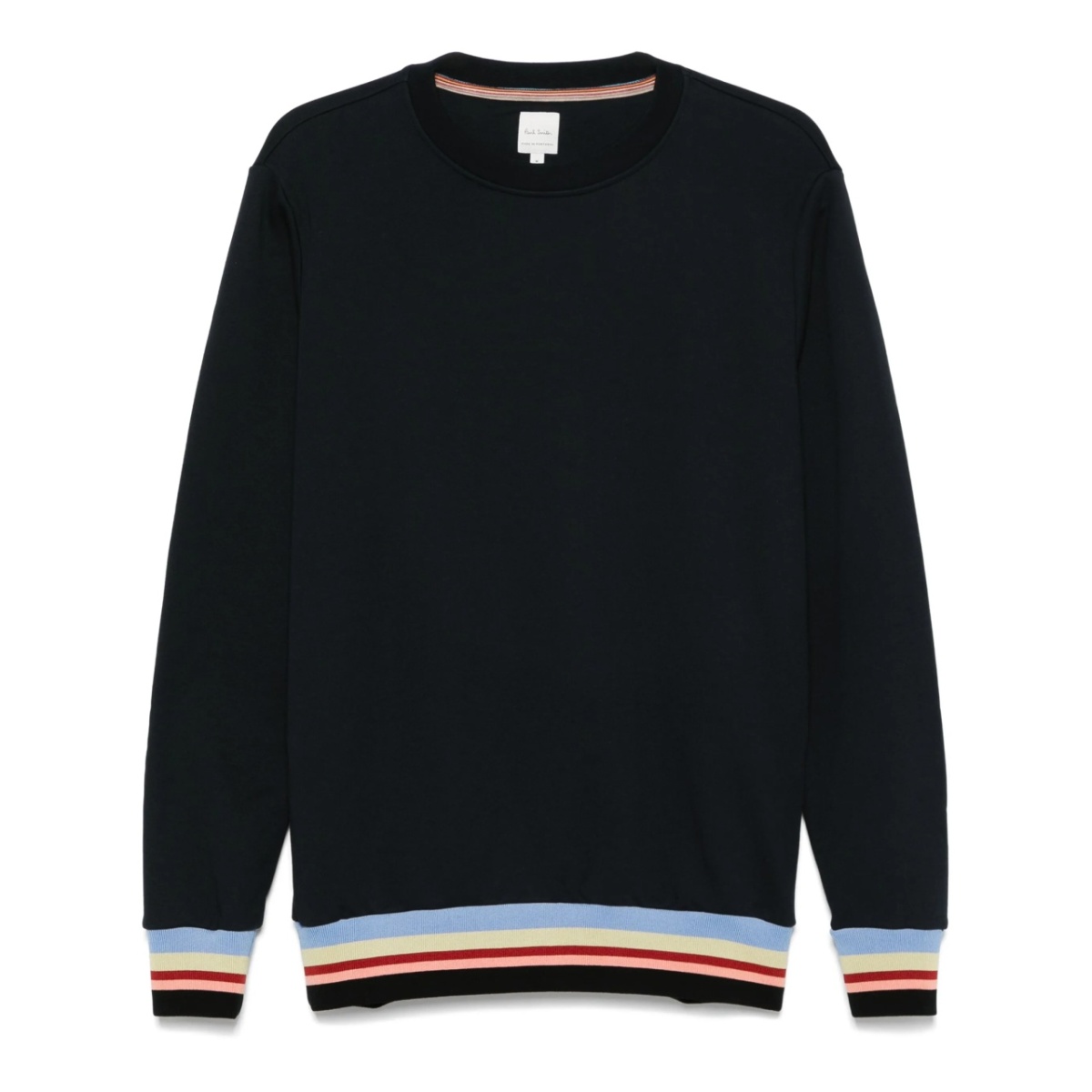 Signature-stripe sweatshirt